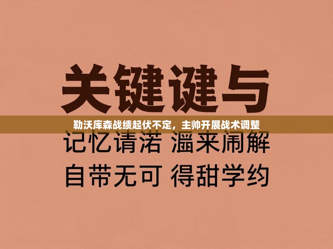 勒沃库森战绩起伏不定，主帅开展战术调整  第1张